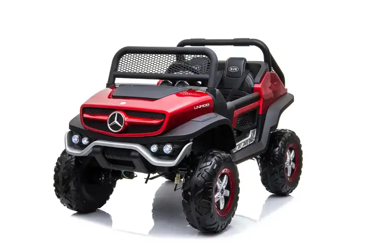 Электромобиль Mercedes-Benz Unimog Concept P555BP 4WD Вишневый глянец