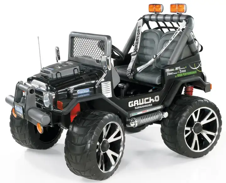 Электромобиль Peg Perego Gaucho Superpower NEW Черный
