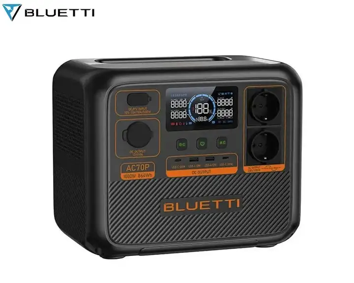 Bluetti AC70P 864 Вт/ч 1000 Вт