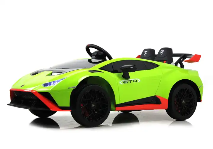 Детский электромобиль Lamborghini Huracán STO (E888EE) зеленый