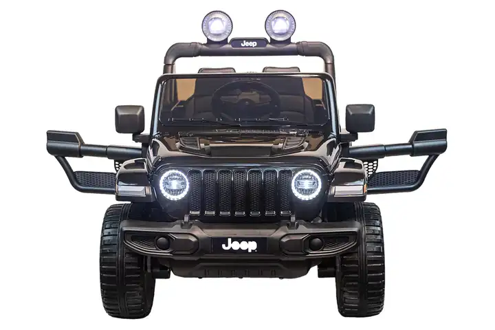 Электромобиль Jeep Rubicon 4x4 Черный
