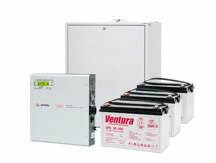 Комплект ИБП Штиль SW1000L (1000 ВА/900 Вт) c АБ на 2,5 ч