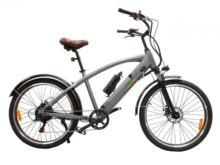 Электровелосипед GreenCamel Санта (R26 500W 48V 10Ah) Серый