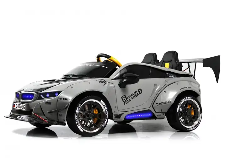 Детский электромобиль BMW G007GG с дистанционным управлением Серый