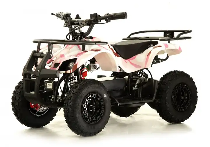 Детский электроквадроцикл ANRI Розовый камуфляж