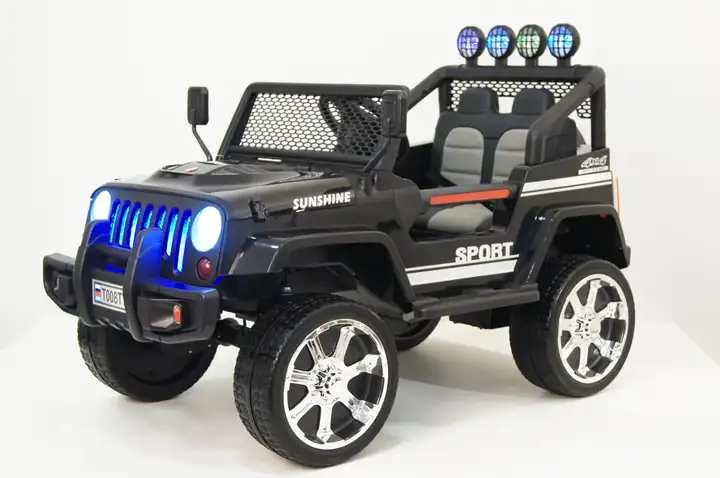 Электромобиль Jeep T008TT 4*4 Черный