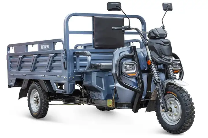 Грузовой электротрицикл Rutrike Атлант-У 2000 60/72V2000W Серый