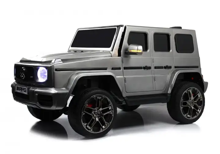 Детский электромобиль Mercedes-AMG G63 (G111GG) Серый глянец