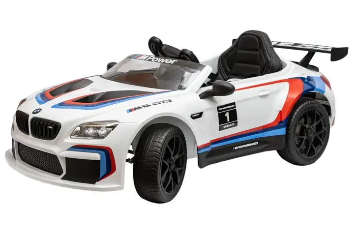 Детский электромобиль BMW М6 GT 3 Белый