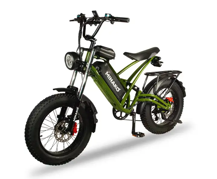 Электровелосипед Minako FOX-S 23Ah Хаки
