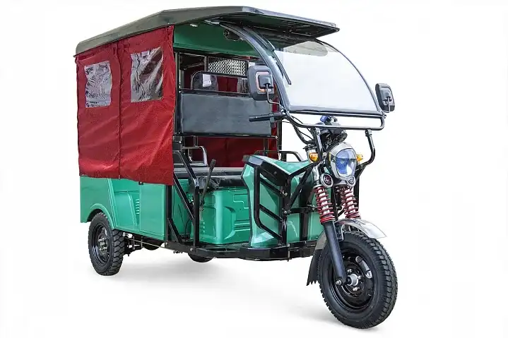 Электротрицикл Rutrike Рикша 60V1000W Зеленый