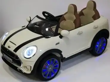 Электромобиль Mini Cooper A222AA Белый