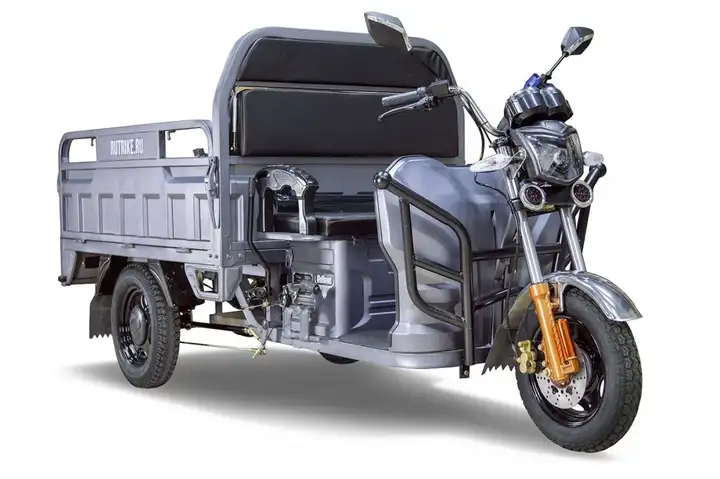 Электротрицикл Rutrike Гибрид 1500 60V1000W Серый