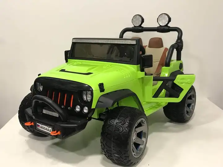 Электромобиль Jeep A004AA Зеленый