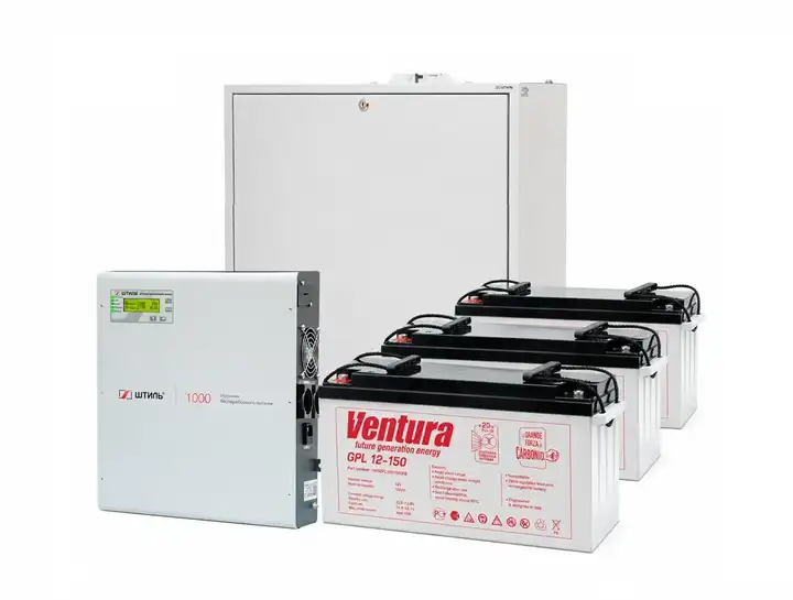 Комплект ИБП Штиль SW1000L (1000 ВА/900 Вт) c АБ на 4,5 ч