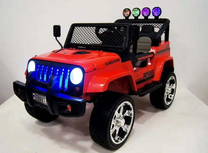 Электромобиль Jeep T008TT 4*4 Красный