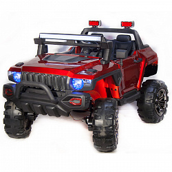 Электромобиль Jeep 4x4 QLS-618 Красный (краска)
