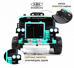 Детский электромобиль K555PX Зеленый