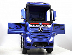Электромобиль фура  Mercedes-Benz Actros 4WD (HL358) Синий глянец