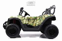 Детский электромобиль P333PP (Buggy) Зеленый камуфляж
