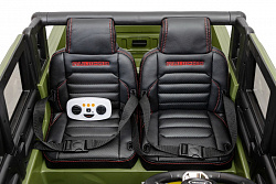 Электромобиль Jeep Rubicon 6768R Хаки