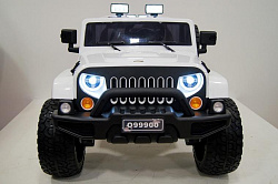 Электромобиль Jeep Wrangler O999OO 4*4 Белый