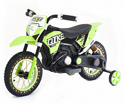 Детский кроссовый электромотоцикл Qike TD Green