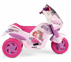 Детский электротрицикл Peg Perego Flower Princess