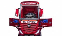 Электромобиль Mercedes-Benz Truck Красный