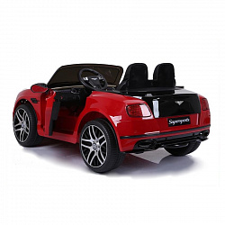 Электромобиль Bentley Continental Supersports JE1155 Красно-черный