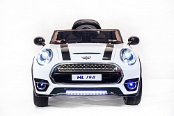 Электромобиль Mini Cooper HL198 Белый