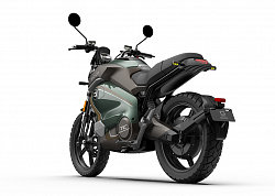 Электромотоцикл WHITE SIBERIA SUPER SOCO TC WANDERER Зеленый