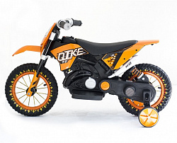 Детский кроссовый электромотоцикл Qike TD Orange