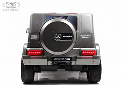 Детский электромобиль Mercedes-Benz G65 (E111EE) Серый глянец