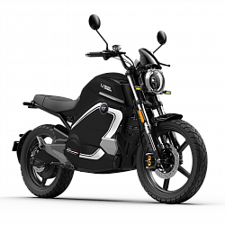 Электромотоцикл WHITE SIBERIA SUPER SOCO WANDERER PRO Черный