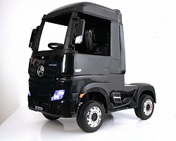 Электромобиль фура  Mercedes-Benz Actros 4WD (HL358) Черный глянец