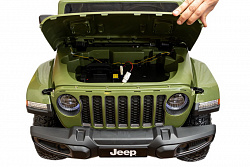 Электромобиль Jeep Rubicon 6768R Хаки