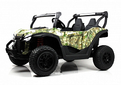Детский электромобиль P333PP (Buggy) Зеленый камуфляж