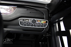 Детский электромобиль Mercedes-Benz Axor с прицепом (H777HH) Голубой