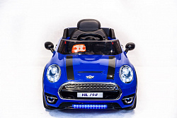 Электромобиль Mini Cooper HL198 Синий