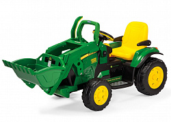 Электромобиль Peg Perego JD Ground Loader Зеленый