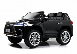 Детский электромобиль Lexus LX570 (Y555YY) Черный глянец