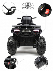 Детский электроквадроцикл H999HH Черный Spider